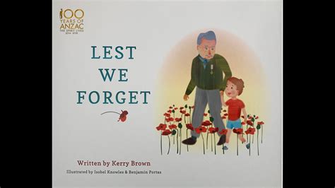 lest we forget book youtube